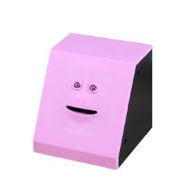 Pușculiță mâncătoare de bani cu expresie facială