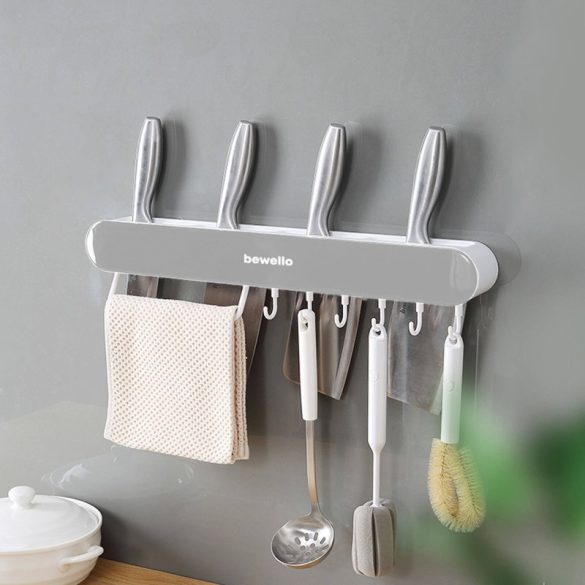 Suport multifuncțional cu 7 cârlige (35 cm)