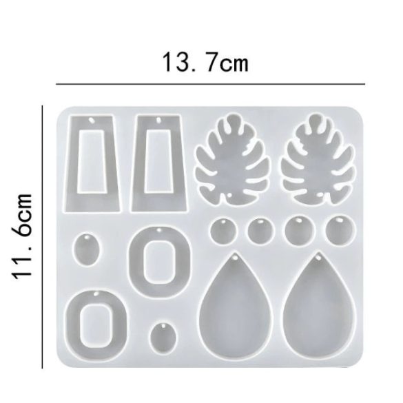 Formă din silicon pentru cercei