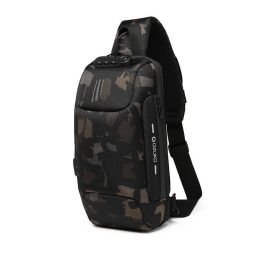 Rucsac cu lacăt de siguranță OZUKO (18×10×35 cm)