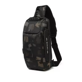 Rucsac cu lacăt de siguranță OZUKO (18×10×35 cm)