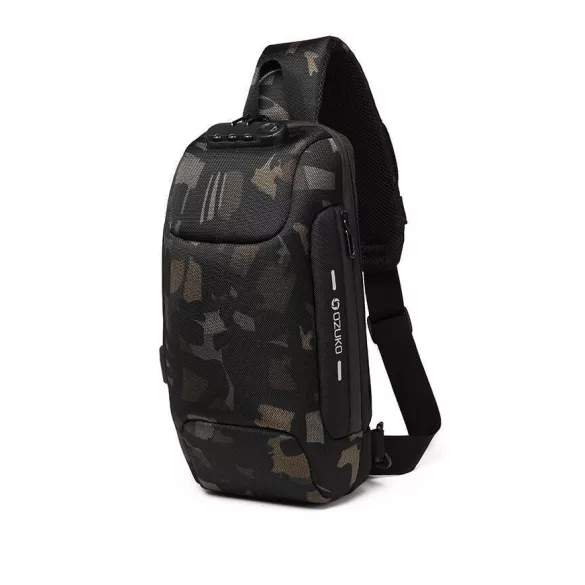 Rucsac cu lacăt de siguranță OZUKO (18×10×35 cm)