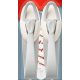 Organizator de cabluri alb autoadeziv (set de 2)