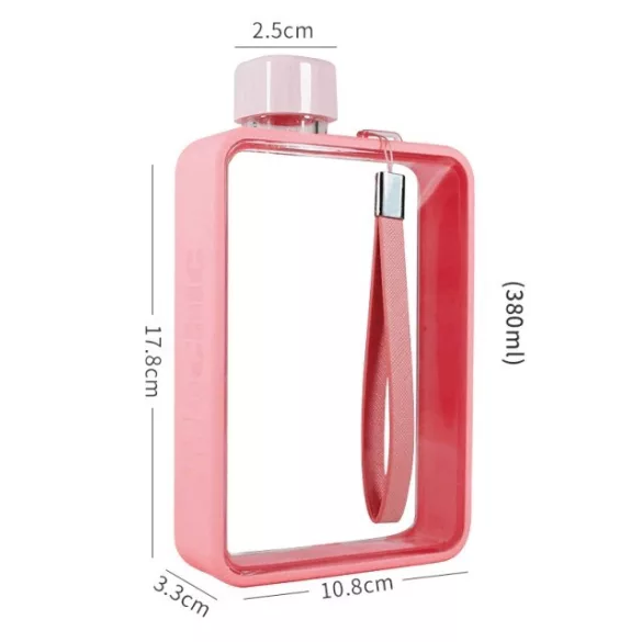 Sticlă plată A5 (380 ml)