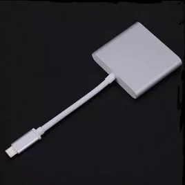 Adaptor USB-C - USB-C, HDMI, USB 3.0