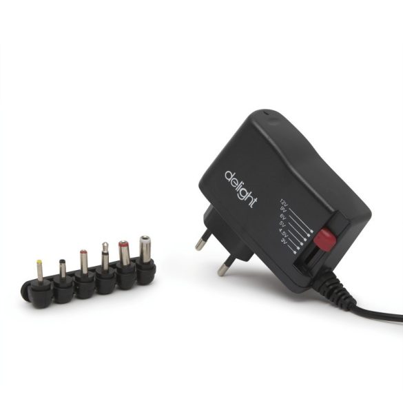 Adaptor universal cu cap interschimbabil, 18 W