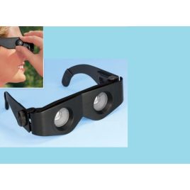 Zoomies ochelari binoclu, negri, cu zoom reglabil