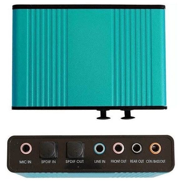 Placă de sunet externă USB cu sunet 7.1