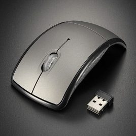 Mouse wireless pliabil