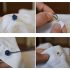 10 bucăți de nasturi fără cusătură