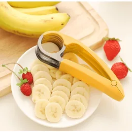   Feliator de fructe și legume pentru bucătărie, tăietor de banane