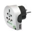 Adaptor de călătorie Q2 power, World to Europe USB