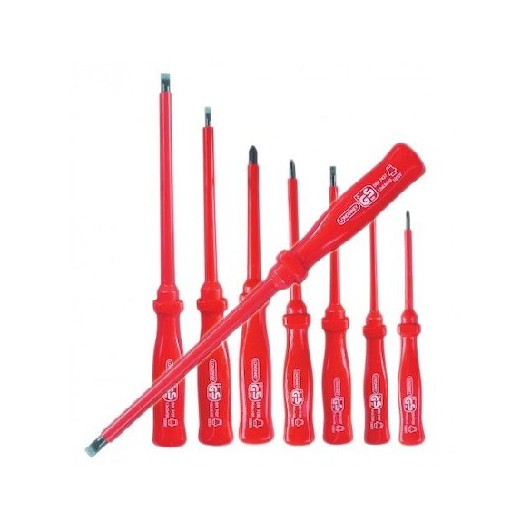 Set de șurubelnițe cu mâner izolat, 1000V, 7 buc.