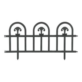 Margine de flori din plastic, gard