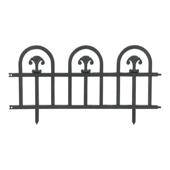 Margine de flori din plastic, gard