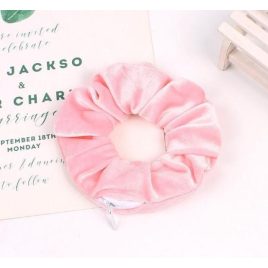 Elastic de păr cu buzunar