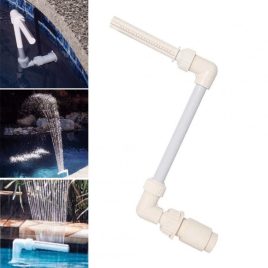 Cascadă și fântână de piscină reglabilă