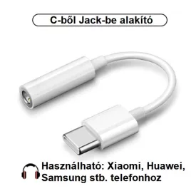 Adaptor telefon Type-C la Jack 3.5 mm