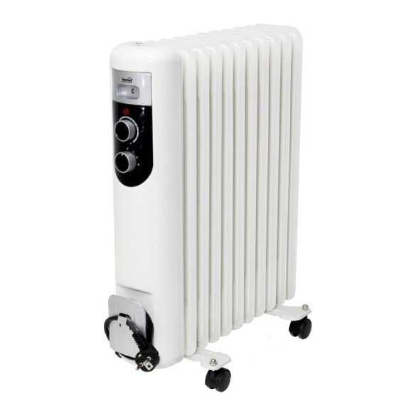 Radiator cu ulei cu 11 elemente, mobil, FKOS 11 M - Home by Somogyi