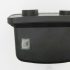 Somogyi FK 29 radiator ceramic, negru