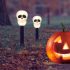 Lampă solară LED de Halloween