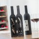 Set de vin în cutie cadou în formă de sticlă de vin