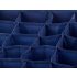 Organizator de sertare cu 16 compartimente (culoare albastru-verde)