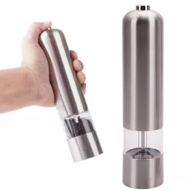 Râșniță electrică din inox pentru piper