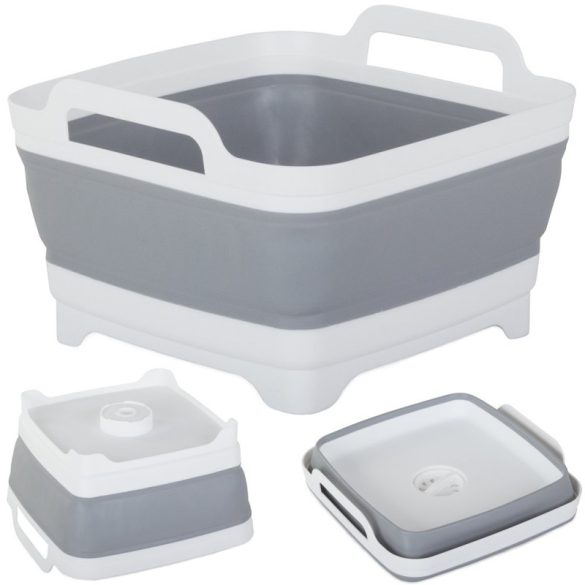 Bol din silicon pliabil, 8 L