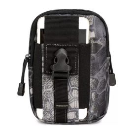 Borsetă militară cu model șarpe