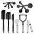 Set de 39 ustensile de bucătărie