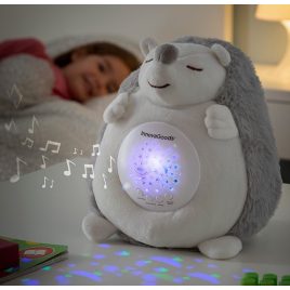 InnovaGoods Arici de pluș cu difuzor și proiector