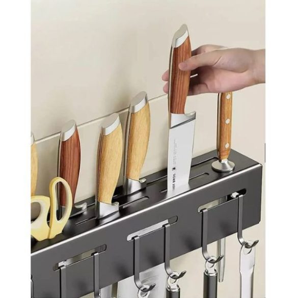 Poliță metalică de bucătărie, organizator