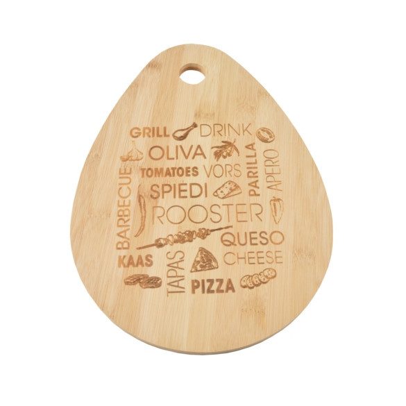 Perfect Home Tăblie de tăiat și servit din bambus 35*25 cm