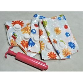 Pungi de vid cu pompă - 5 buc - 70x100cm