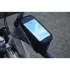 Geantă de bicicletă cu suport pentru telefon, reflectorizantă, cu fermoar