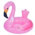 Insulă plutitoare flamingo, saltea de plajă - 110x104x94 cm