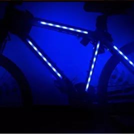 Iluminare LED pentru cadru de bicicletă