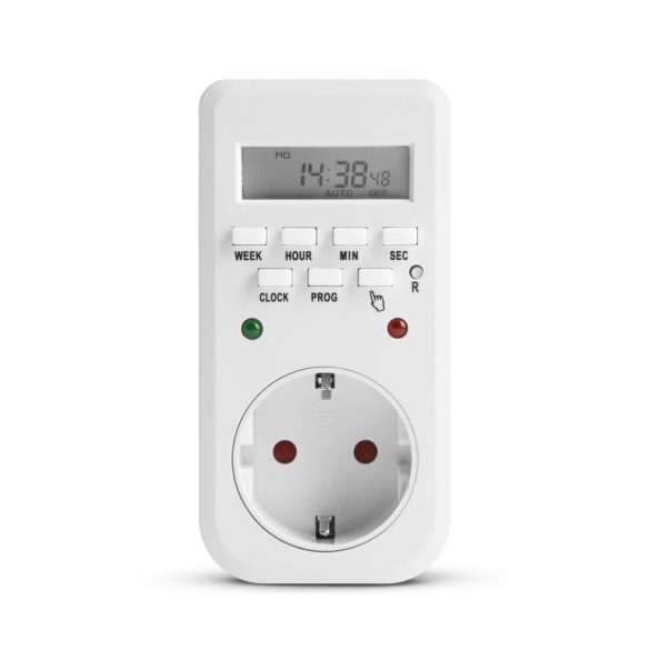 Ceas digital cu comutator - cu LED de semnalizare