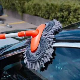 Perie auto pentru spălare cu două capete