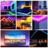 Set bandă LED RGB cu comutator 2/3/4 pini, 8/10 mm