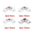 Set bandă LED RGB cu comutator 2/3/4 pini, 8/10 mm