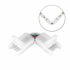 Set bandă LED RGB cu comutator 2/3/4 pini, 8/10 mm
