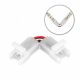 Set bandă LED RGB cu comutator 2/3/4 pini, 8/10 mm