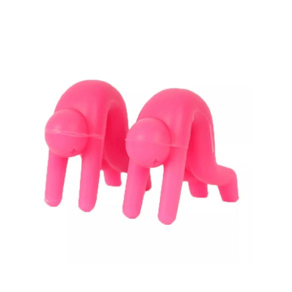 Suport de vase din silicon anti-deversare, 2 buc.