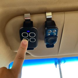 Suport telecomandă pentru copertină