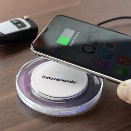   Încărcător wireless pentru smartphone-uri Qi (InnovaGoods)