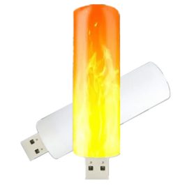 USB LED lumină de noapte, flacără