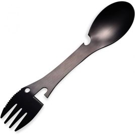   Tacâmuri de călătorie - 5 în 1 (Lingură, furculiță, cuțit, deschizător de conserve, deschizător de sticle)