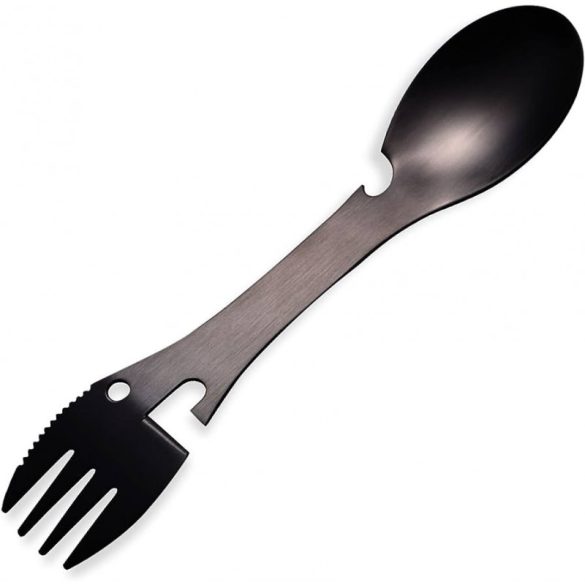 Tacâmuri de călătorie - 5 în 1 (Lingură, furculiță, cuțit, deschizător de conserve, deschizător de sticle)